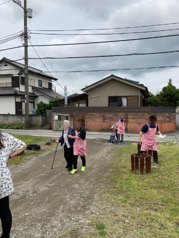 デイサービス　入所　避難訓練